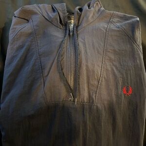 Fred Perry zip up hoodie windbreaker XL